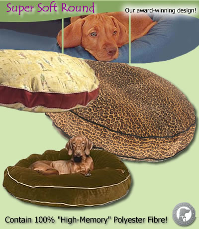 Circle Beds  People on Bowser S Diamond Collection Round Dog Bed